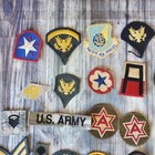 Vintage To Modern Military Patch Lot Sew On Hook And Loop Mixed Unbranded