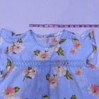 Girls Flowery Dress Shirt