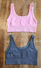 Ivivva By Lululemon Girls Sports Bra Size 10 Fly Tech Longline Bra Lot Of 2