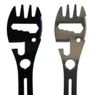 10 In 1 Stainless Steel Spork Spoon Fork Knife Camping Bottle Can Opener Edc Kit