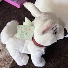        New Disney Store Bolt Stuffed Animal Plush White Puppy Dog Collar   Tag
