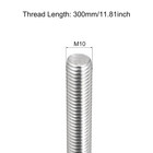 Fully Threaded Rod M10 X 300mm 1 5mm Thread Pitch 304 Stainless Steel Right Hand