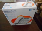 At t Cl2909 Corded Phone With Speakerphone And Caller Id - White