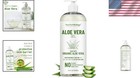 Cooling Aloe Vera Gel For Face And Body - Moisturizing After Sun Care - 12 Fl Oz