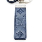 Louis Vuitton Key Ring Navy Blue Silver 2882156