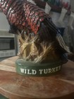 Vintage 70 s Rare Austin Nichols Wild Turkey No  7 Turkey Decanter  empty 