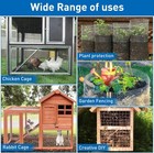 Hardware Cloth 1 2  Galvanized Wire Mesh 71 x16  Chicken Wire Rabbit Fence Cage