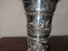 Fine Antique Horse Racing Trophy Silver Plate 9 1 2  High Equestrian
