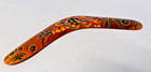 Australian Hand Made Wood Boomerang Australian Aboriginal Art 14  Long 
