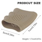 2pcs Rubber Anti-slip Grip Sleeve Cover Handgun Pistol Protective Grip Wrap