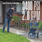 Westinghouse 3400 Psi 2 6 Gpm Gas Powered Cold Water Pressure Washer