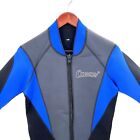 Cressi Black Blue Shorty Wetsuit Mens Size 4 m