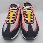 Nike Air Max 95 Shoes Mens Size 8 White Black Crimson Yellow At9865-101 Sneakers