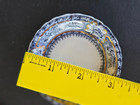 Antique Very Rare Wedgwood Blue Pheobe 3  Butter Pat Trinket Dishes Set Of 9 Pcs