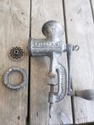 Antique Enterprise Tinned No  5 Cast Iron Meat Grinder   Food Crank Chopper