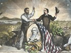 1866 Freedom Reconstruction  Frank Leslie   s Illustrated Newspaper Hand Colored 