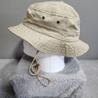 Boy Scouts Of America Bsa Beige Bucket Hat Camping Hiking Sun Wide Brim Usa
