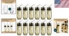 Durable And Lead-free Stemless Champagne Glasses - Set Of 12 For Celebrations