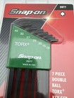 Snap On New 7 Pc Torx Double Ball L-shaped Key Set Dbt7 Factory Sealed