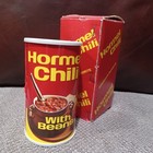 Estate Find   Vintage Promotional Hormel Chili Can Transistor Am Radio W box