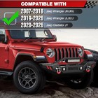 Front Bumper For Jeep Wrangler Jk Jl   Gladiator Jt 2007-2026