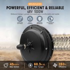 48v 1000w Ebike Conversion Fat Kit Snow 20 24 26  4 0tyre Front Hub Motor Wheel 