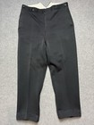 Vintage 50   s Trousers Heavy Striped Wool 