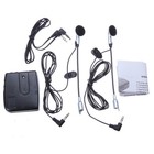Motorcycle Helmet To Helmet Intercom Headset  Walkie-talkie Front   Rear Mp3