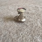 Vintage Sterling Silver Mini Mechanical Heater Charm Bracelet Jewelry Accessory