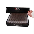 100 Bcw Quarter Sized Coin Tubes