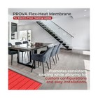 Luxheat Prova Flex-heat Uncoupling Membrane 15sqft  Made For Under Laminate     