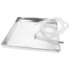 1set Leakproof Ac External Unit Drip Tray Drain Pan For Air Conditioner Water 
