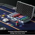 Boyzhood Poker Chips 300 Pcs Set With Aluminum Travel Case 11 5 Gram    