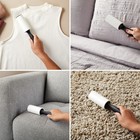 12 Pk Lint Roller For Clothes With 696 Sheets  2 Handles  10 Sticky Roll Refills