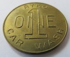 Vintage Ryko  one Car Wash  Token  Lot B