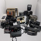Vintage Polaroid Camera Lot Canon Minolta Aimex Nikon Kalimar Kodak Berkey