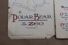 Rare Antique Vintage Polar Bear At The Zoo By Helen C  Dods Paperback 1917