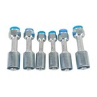 6pcs Air Conditioning  6 8 10 Ac Fitting Set Female Flare Beadlock Straight