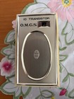 Vintage Old O m g s  Transistor Radio Model 1000-- Japan  Pristine Condition