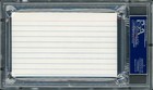 Clarence Big House Gaines Auto 3x5dex Card Winston-salem State University Psadna