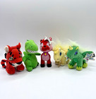 Neopets Mcdonald   s Plush Mixed Lot Of 6 Vintage Happy Meal Toys 2004 2005
