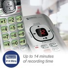 Vtech Dect 6 0 Cordless Phone Answering System Caller Id Call Waiting 3 Handsets