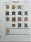 California Revenue - 1860s Exceptional Rare Documentary Stamps Mint h used 3f510