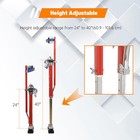 18  -30  inch Drywall Stilts Red Aluminum Tool Stilt For Painting Painter Taping