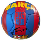 Lionel Messi Autographed Fc Barcelona Ball With Coa