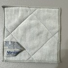 Norwex Enviro And Scrub Reusable Scrubbing Cloth  Gray Checkered Microfiber