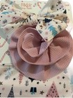 Danbar Global Christmas Bears- 2 Hair Bows   2 Bibs- New