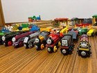 Brio Thomas   Friends Train Set Bulk Lot Wooden Rails Cars Track Pieces