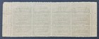 India Travancore Cochin 1949  1 2a 1ch Error Imperf Between Horizontal Block 