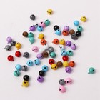 50 Mixed Color Jingle Bells  christmas beads Charms 12mm Decoration Diy Craft
